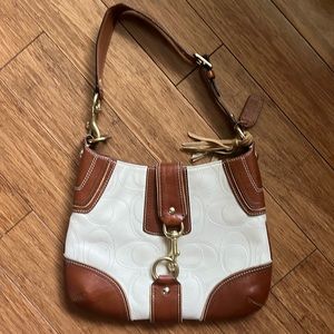 Leather Coach Bag